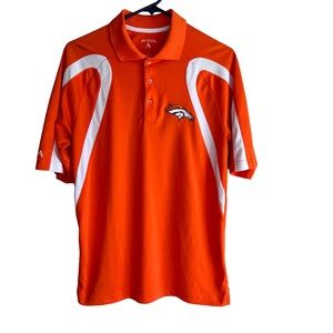 BRONCOs Orange Polo Shirt Small